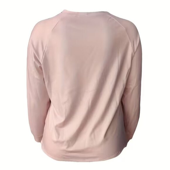 Santa Print Pink Long Sleeve Top 2XL – New - Picture 4 of 4